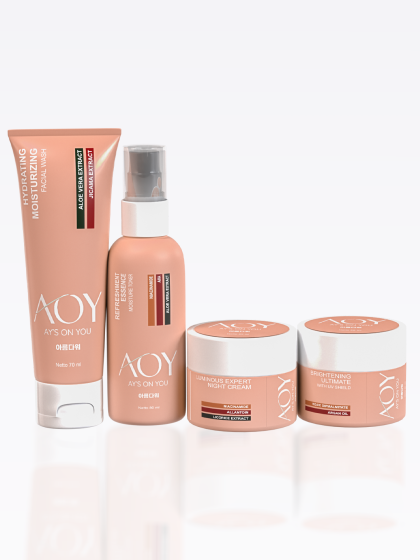 Luminous Series Skincare Glowing and Brightening Set-primary